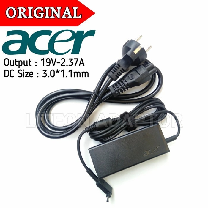 New Adaptor Charger Laptop Acer Aspire 3 A314-35 A314-35S Termurah