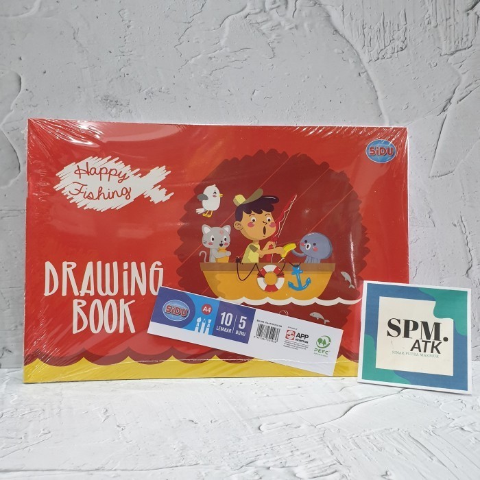

Buku Gambar A4 Sidu Per 1 Dus Khusus Gosend/Grab