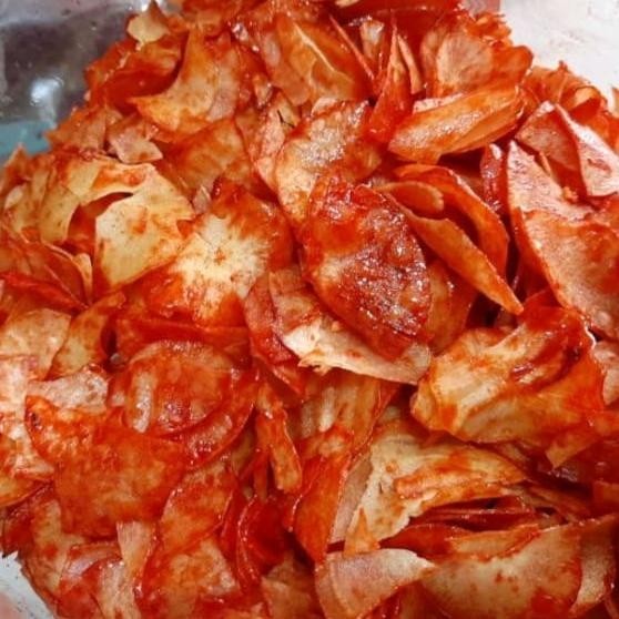 

KERIPIK SINGKONG BALADO LENGKET BERAT 250 GRAM
