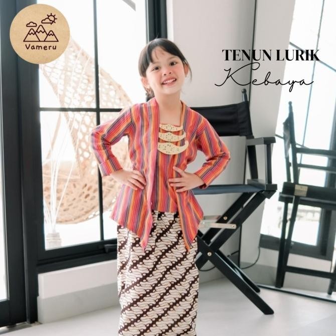 KEBAYA LURIK ANAK KLASIK JAWA PAKAIAN ADAT