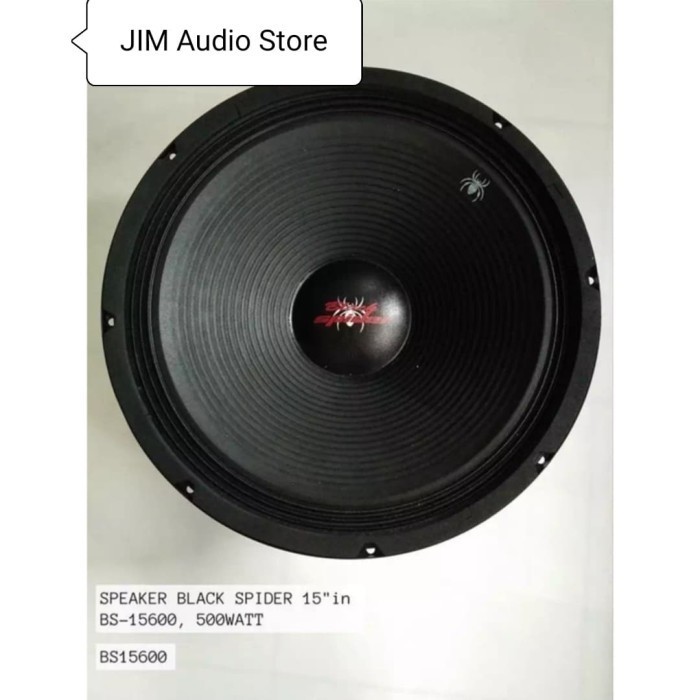 Speaker Blackspider 15 Inch Seri 15600 Mb / Bs 15600 Mb