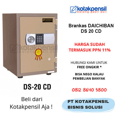 Ready Brankas DAICHIBAN DS-20CD 20 CD Digital Free Ongkir DKI Jakarta