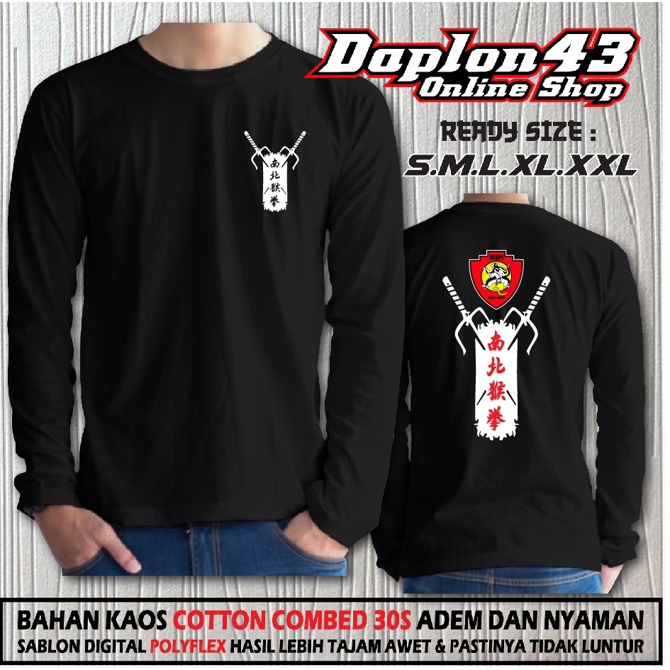 KAOS IKSPI KERA SAKTI EST.1980 LENGAN PANJANG // KAOS PENCAK SILAT INDONESIA // KAOS DISTRO KERA SAK