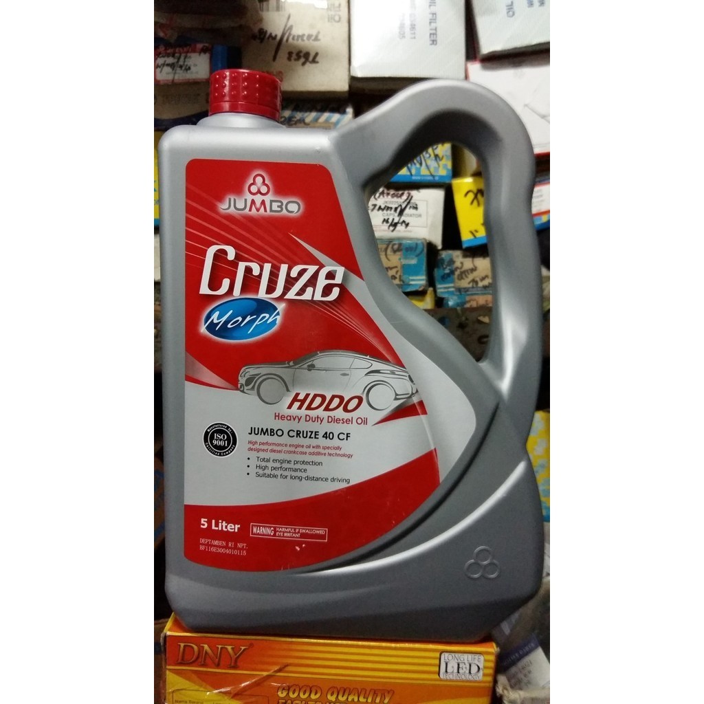 Jumbo Cruze Heavy Duty Diesel Oil Sae 40 - Oli Mesin Mobil Diesel 5 L
