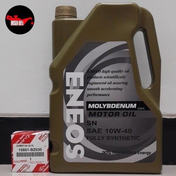 Paket Eneos Molybdenum 10W40/10W-40 + Filter Oli Toyota/Suzuki/Honda