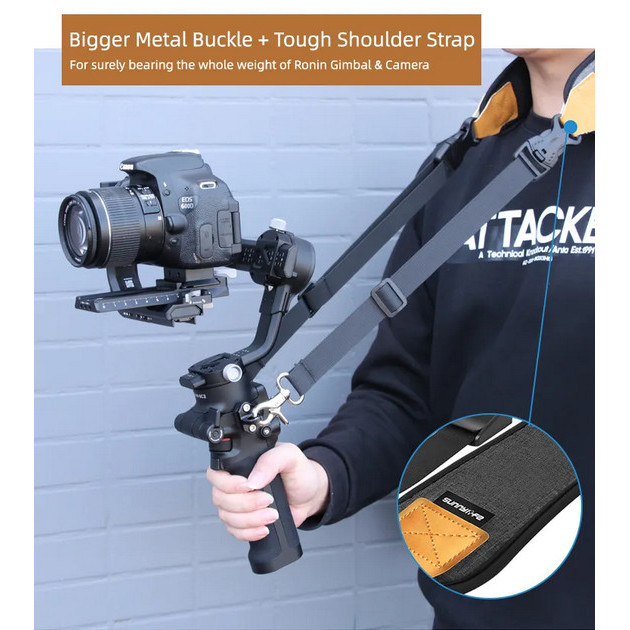 Sunnylife Dual Hook Strap Shoulder Belt Dji Ronin Rs 3 Rsc 2 Ronin S