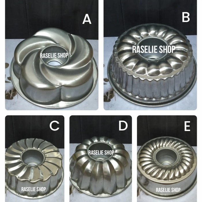 

TI670 Loyang PRESS Tulban Marmer Cake TEBAL Cetakan Aluminium Kue Bolu Motif TERBARU