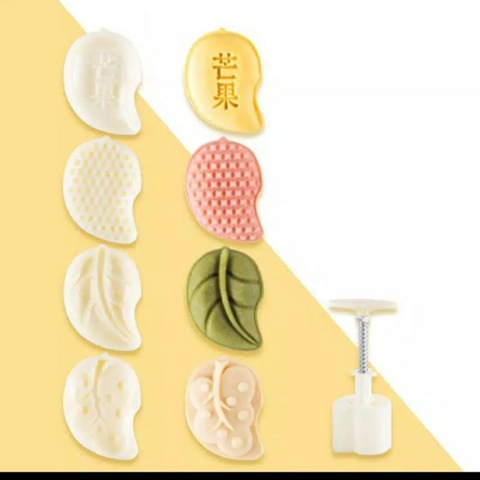 

OZ302 cetakan nastar/mooncake kue bentuk mangga/daun dsb GRATIS ONGKIR