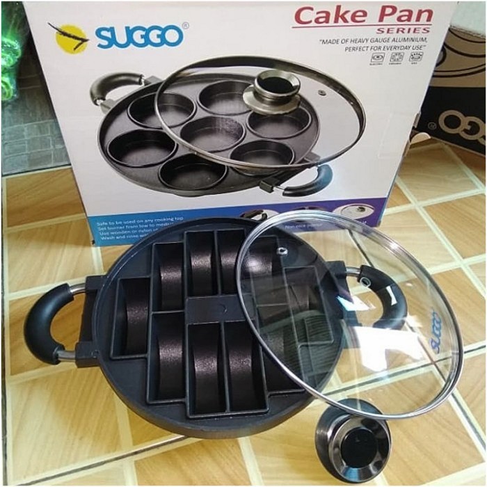 

NW985 Cetakan Kue Pukis Teflon Anti Lengket - Cake Pan Kue Pancong 10 Lubang CUCI GUDANG