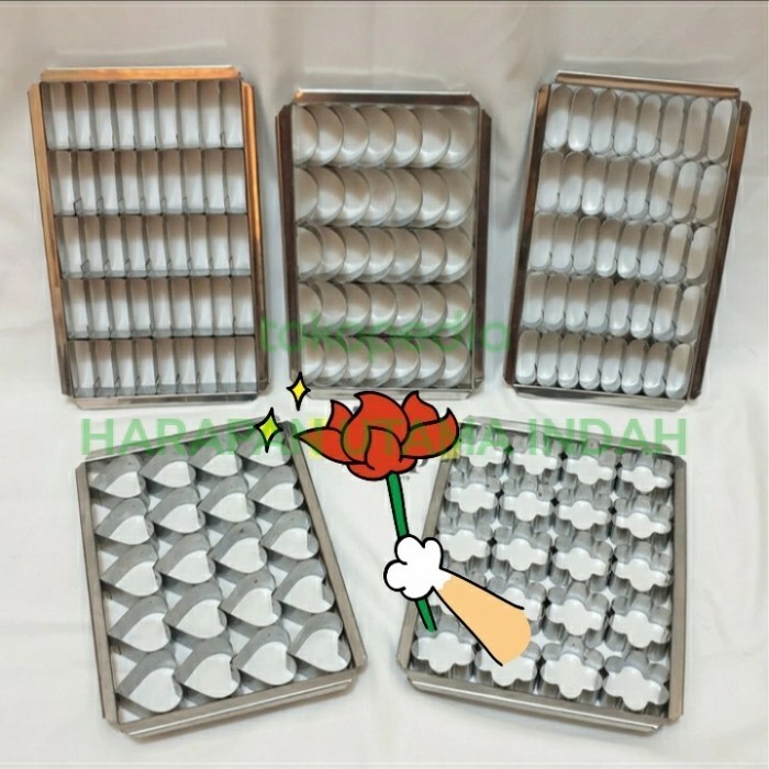 

UP698 Cetakan Kue kering/Cetakan Nastar/Cetakan Kastengel/Cutter Cookies PROMO SPECIAL