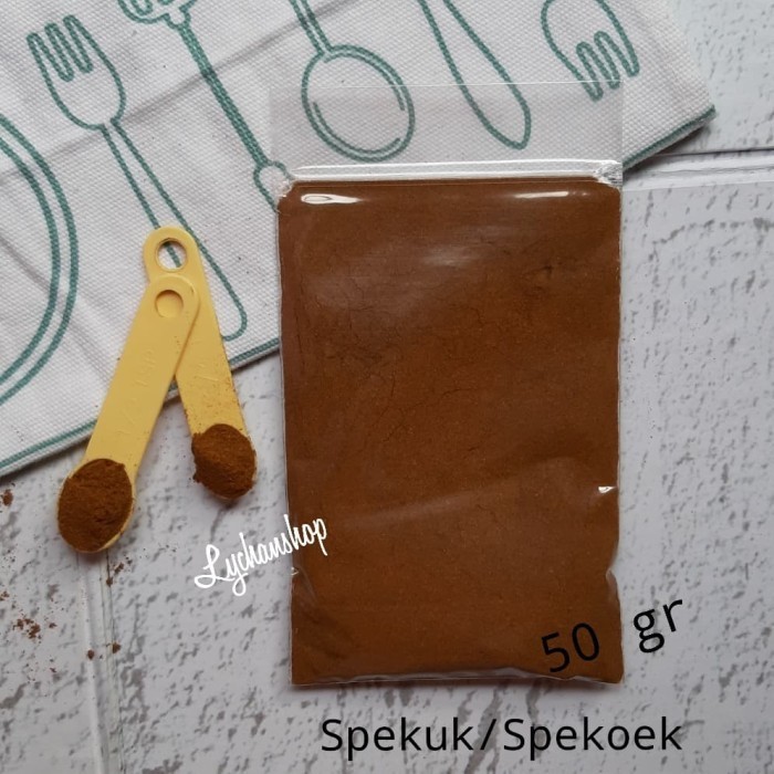 

GV768 Tepung Spekoek / Bumbu Spekuk / Spekuk Belitung Asli ( 50gr ) TERBARU