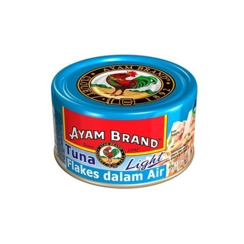 

PR654 (BAHAN MASAKAN) AYAM BRAND TUNA FLAKES DALAM AIR 150G TERBARU