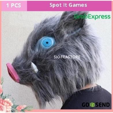 BDC Topeng Cosplay Inosuke Chainsaw Man Original Import BISA TERLARIS