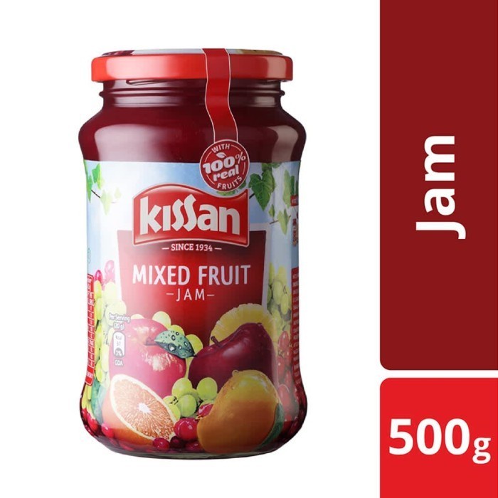 

Kissan Xed Fruit Jam 500Gram