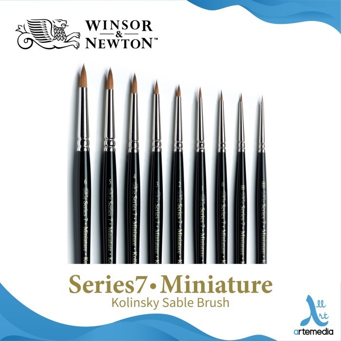 

Kuas Lukis Winsor & Newton Series 7 Miniature Kolinsky Sable Brush Sh -Anza Wahda