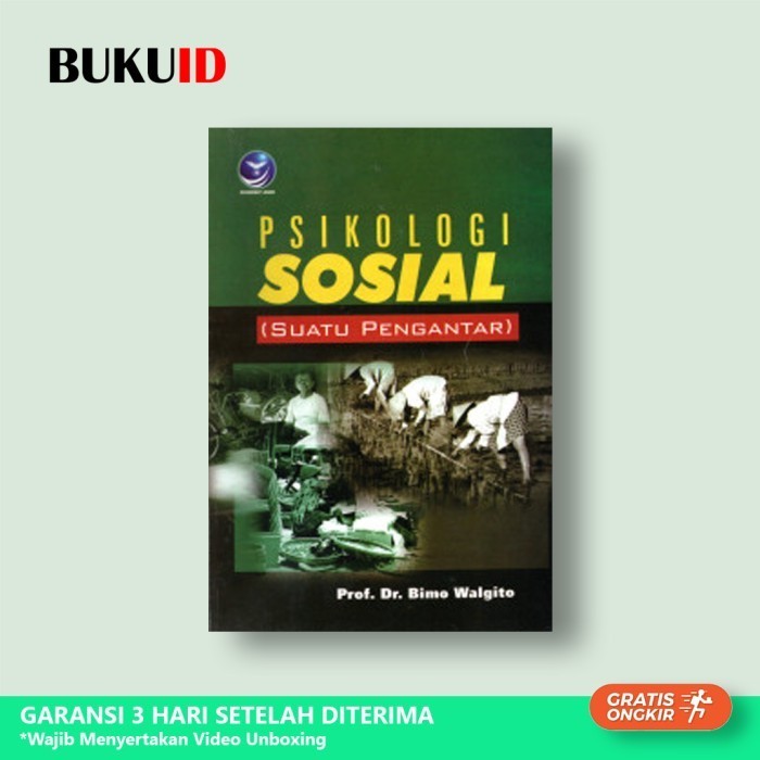 Update Buku Psikologi Sosial Suatu Pengantar