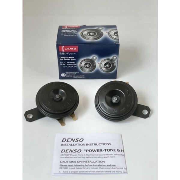 NEW KLAKSON DENSO DISC KLAKSON MOBIL AVANZA KLAKSON STANDAR DENSO ORIGINAL