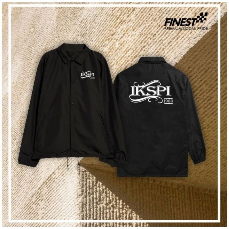 jaket coach windbreaker ikspi 1980 sablon depan belakang//jaket coach waterproff //jaket distro prem
