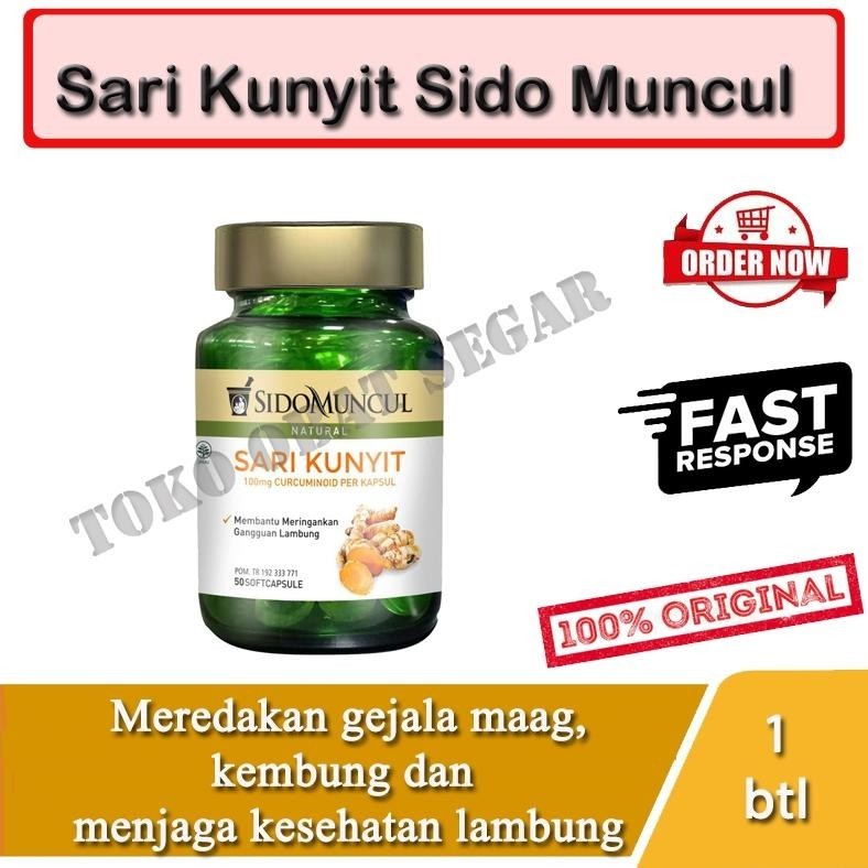 

Sari Kunyit Sido Muncul Natural Menjaga Kesehatan Lambung