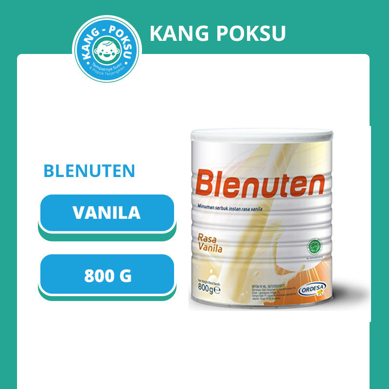 

BLENUTEN VANILA 800GR SUSU PENAMBAH NAFSU MAKAN SSKL KPS