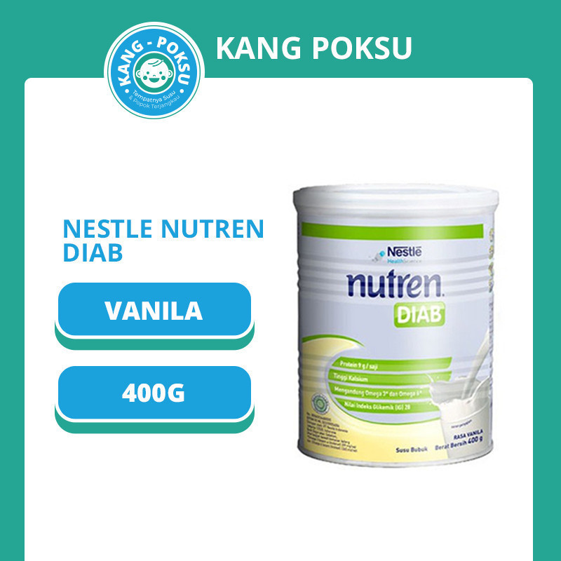 

NUTREN DIABETES VANILA 400g / 400 g SUSU KESEHATAN MURAH FORMULADIABETES SSKL KPS