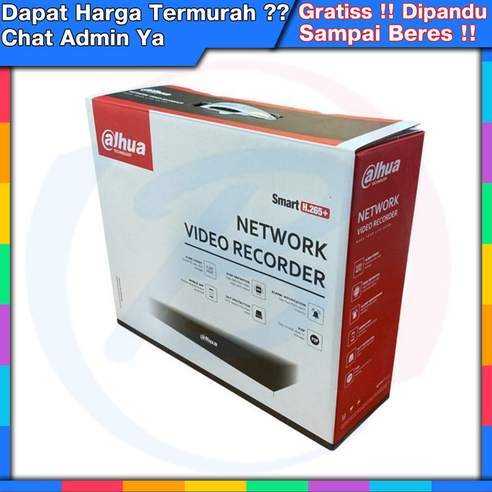 Nvr 16Ch Dahua Nvr4116Hs-4Ks2/L 8Mp Support Audio & Onvif Original