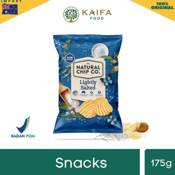 

NEW PRODUK NATURAL CHIPS CO - AUSTRALIAN CHIPS 175 GR - SEA SALT !!!!!