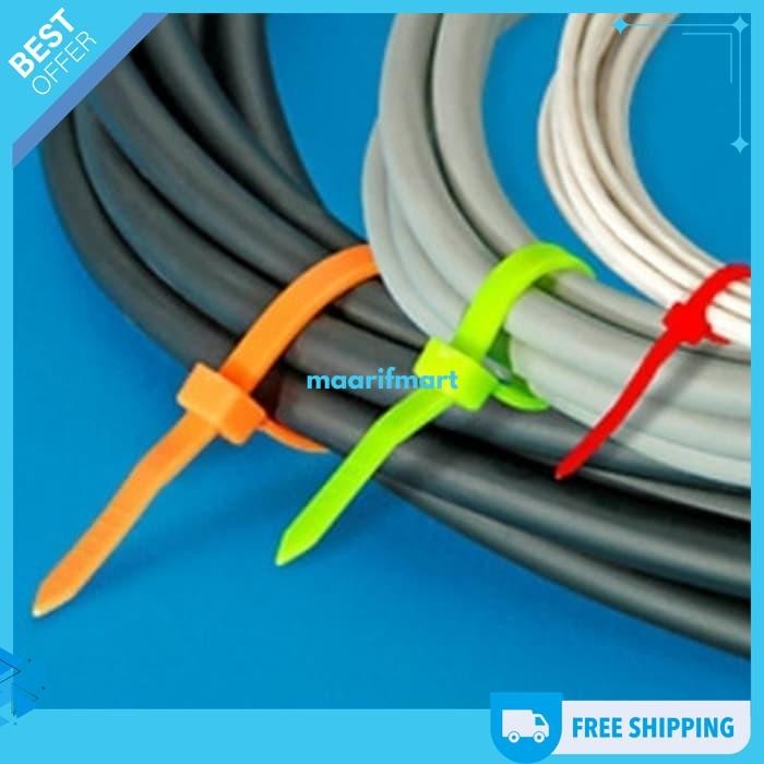 

KABEL TIES CABLE TIES KABEL TIS CABLE TIE PERAPIH 2.5X100MM ISI 100PCS DIJAMIN GRATIS ONGKIR
