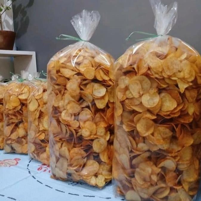 

TERBARU KERIPIK KENTANG RASA BAWANG PEDAS ASLI GARUT CURAH KILOAN 1KG !!!!!