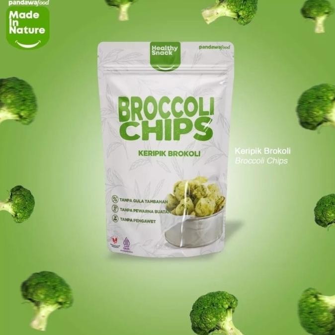 

NEW PRODUK BUNDLE 3PCS - PANDAWA KERIPIK BROKOLI 70GR DRIED BROCCOLI VEGE CHIPS !!!!!