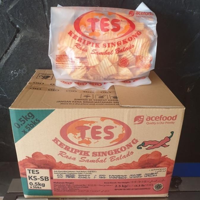 

BIG SALE KRIPIK SINGKONG BAKAR SAMBAA BALADO TES @5 X 500GRAM !!!!!
