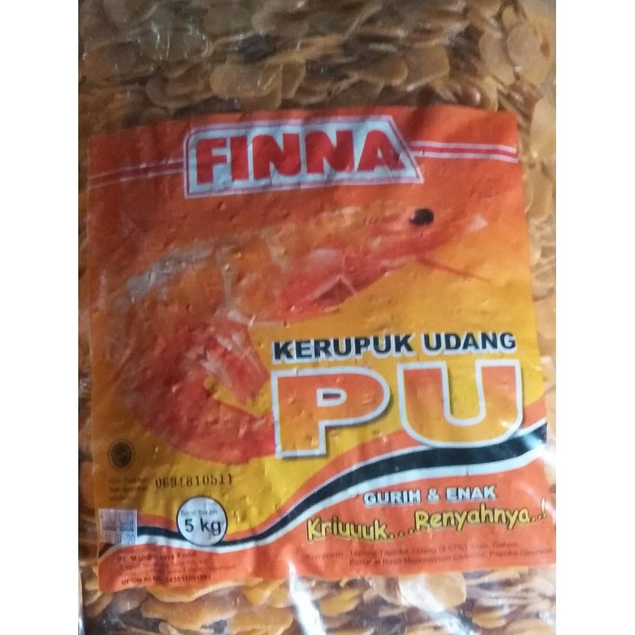 

NEW PRODUK KERUPUK FINNA UDANG PU 3,5CM @5KG !!!!!