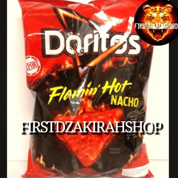

TERBARU DORITOS FLAMIN HOT NACHO CHIPS 311GR !!!!!