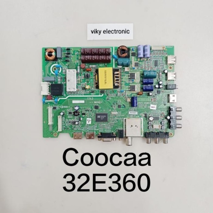 COOCAA 32E360 MAINBOARD MB MOBO MODUL MESIN TV COOCAA 32E360