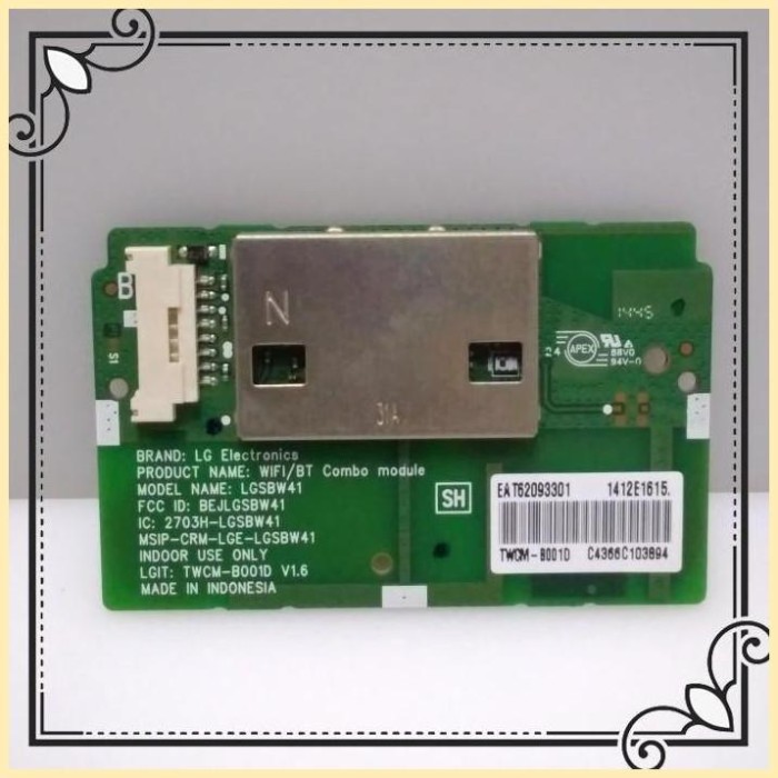 MODUL WIFI TV LED LG 42 INCH MODEL 42UB820T 42UB820 42UB 820T