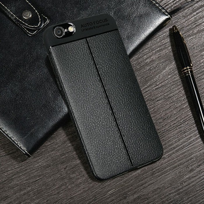 PRM SOFTCASE VIVO Y21S CASE SLIM LEATHER AUTOFOCUS-BENUA CAHAYA