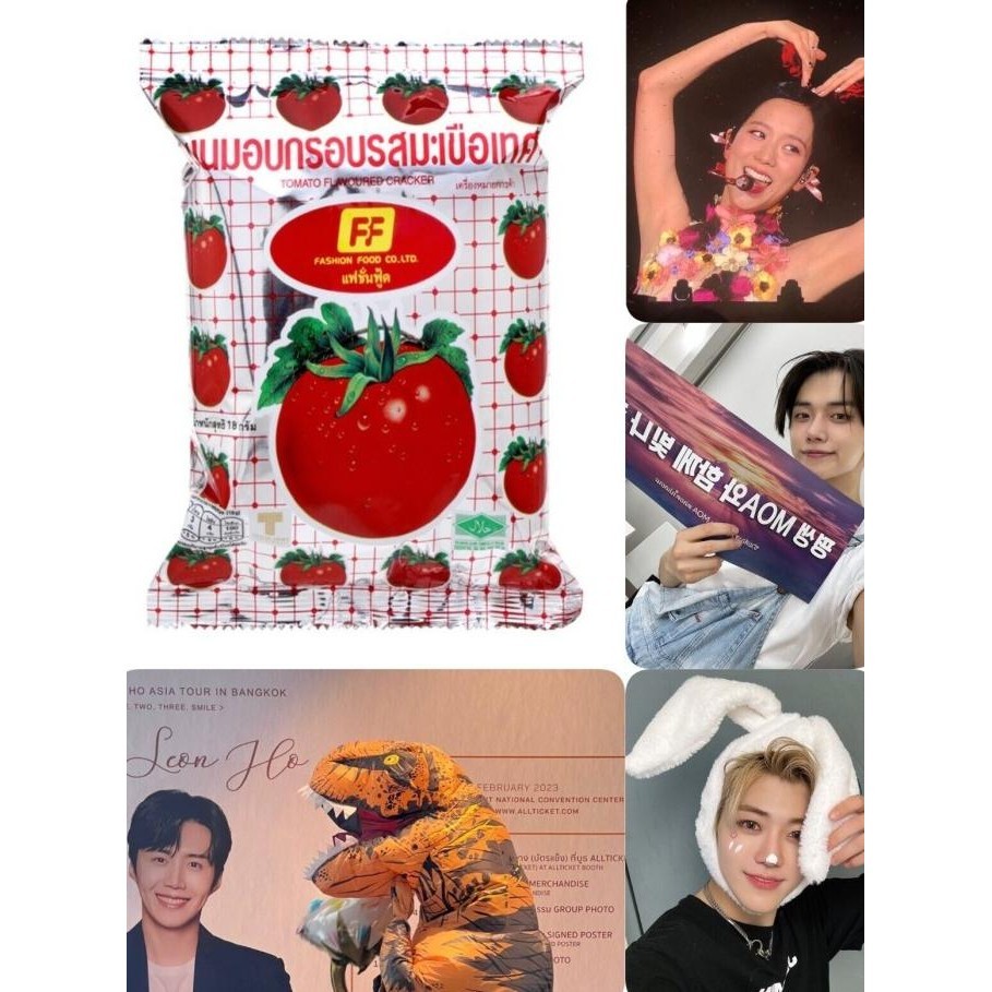 

NEW PRODUK VIRAL FF TOMATO CRACKERS / SNACK JISOO BLACKPINK !!!!!