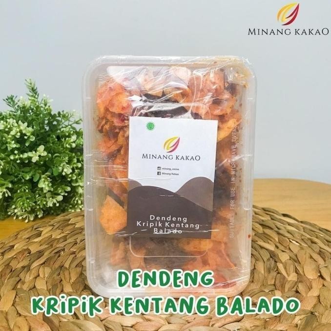 

BIG SALE DENDENG KRIPIK KENTANG BALADO - MINANG KAKAO NEW-(**) !!!!!