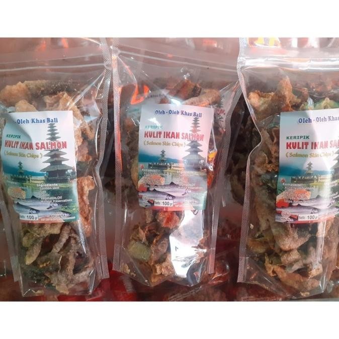 

BIG SALE DISKON KERIPIK KULIT IKAN SALMON/CRISPY SKIN SALMON OLEH-OLEH KHAS !!!!!