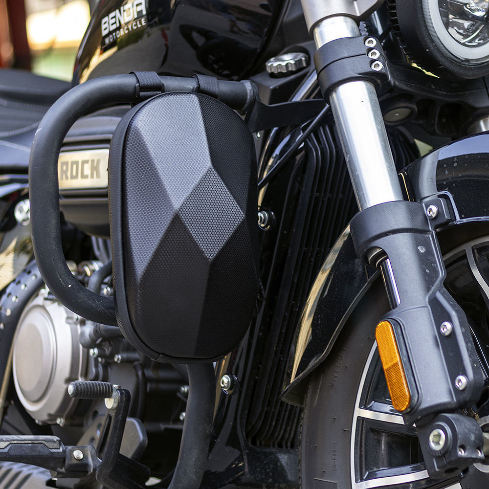 Hard Shell Motorcycle Side Bag Waterproof Multifunctional Bumper Side Bag Motorcycle Side Bag Travel