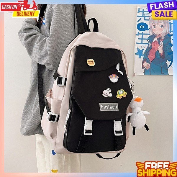 Tas Ransel Sekolah Smp Sma Ts Anti Air Bon Bekpeck Tas Punggung Cewek Kekinian Ransel Rangsel Rengse