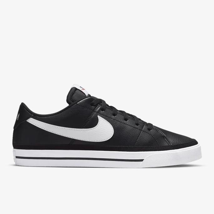 NIKE COURT LEGACY NN Black/White ORIGINAL 100%