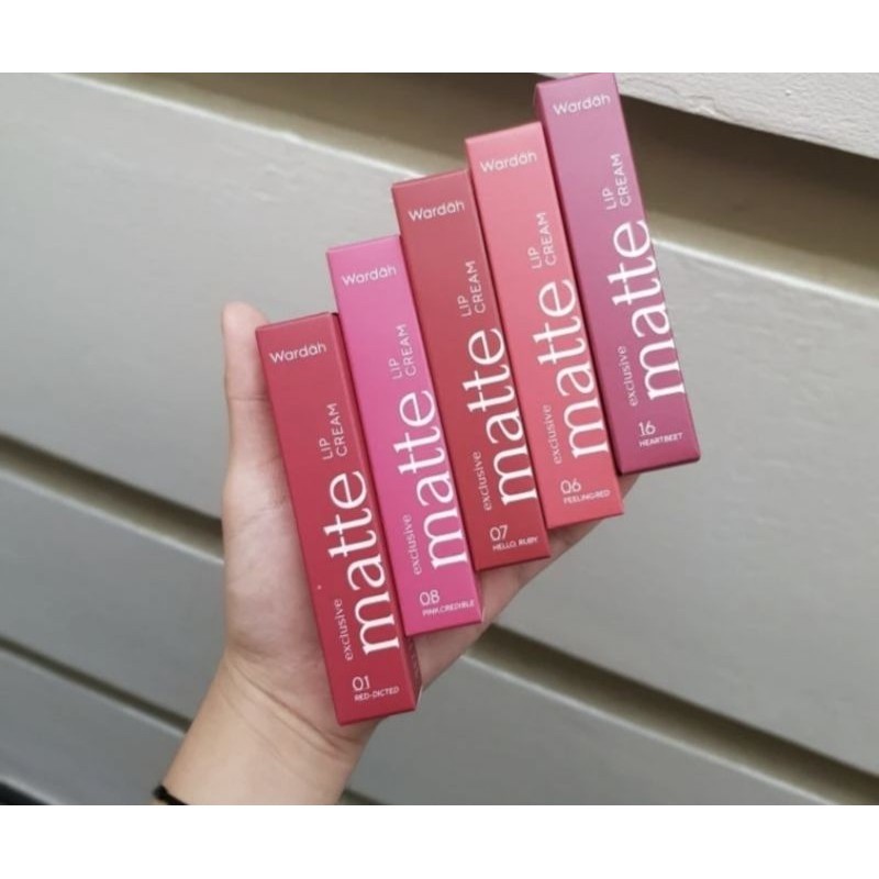 WARDAH LIPCREAM EXCLUSIVE MATTE CAIR- WARDAH LIPCREAM- LIPCREAM WARDAH