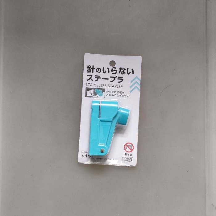 

Promo Daiso Stapleless Stapler Hekter Tanpa Perlu Diisi Harga Spesial