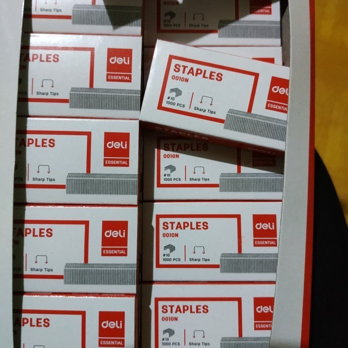 

Terbaru Isi Staples Deli Kecil 1 Dus Free Ongkir