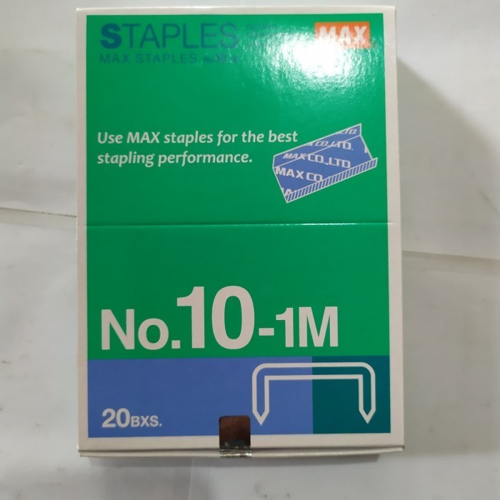 

For Sale Isi Staples No.10 Merk Max Hemat