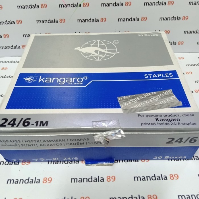 

Terbatas Isi Staples No 3 Merk Kangaro Premium