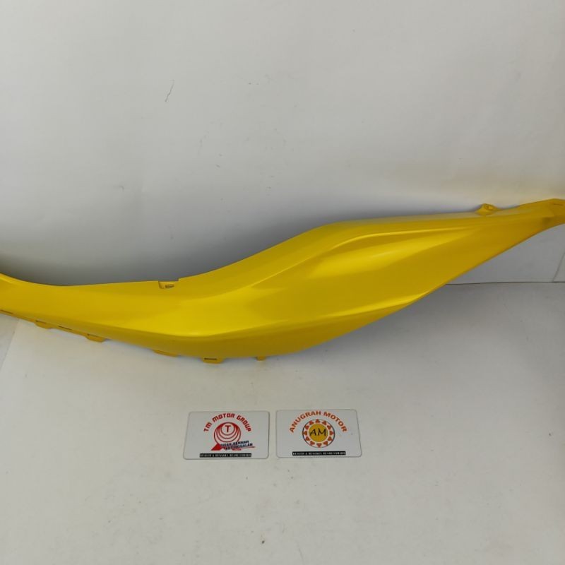 COVER BODY KIRI BELAKANG AEROX 155 KUNING