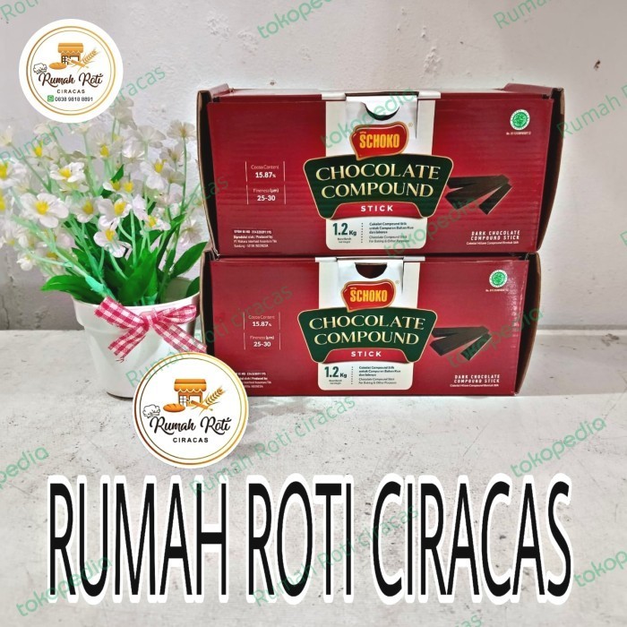

Ready CHOCOLATE STICK SCHOKO CHOC STIK BATANG COMPOUND NO TULIP ELMER BATONS