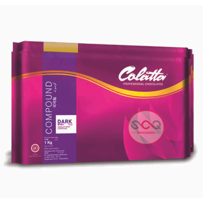 

Ready Coklat Batang / Dark Chocolate Compound Colatta 1 Kg